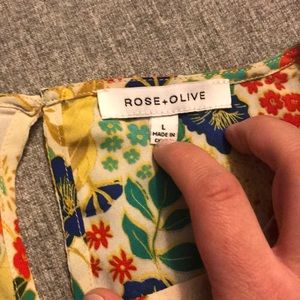Rose & Olive Tops - vintage top Rose & Olive Tops - vintage top